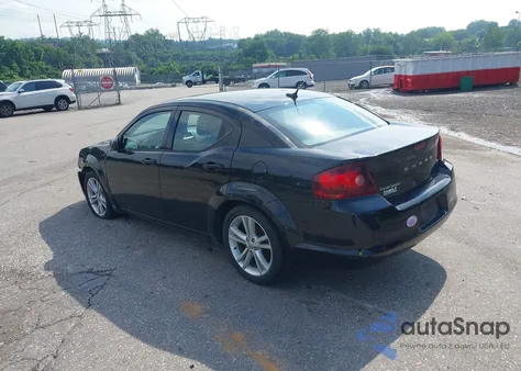 2013 Dodge Avenger Sxt from USA, damaged, VIN 1C3CDZCB7DN650959